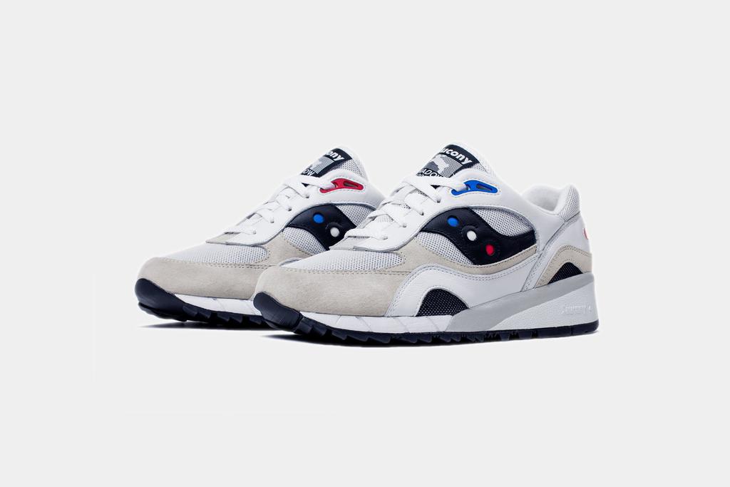 Saucony x Extra Butter Shadow 6000 "White Rabbit" - White/Black/Red商品第3张图片规格展示