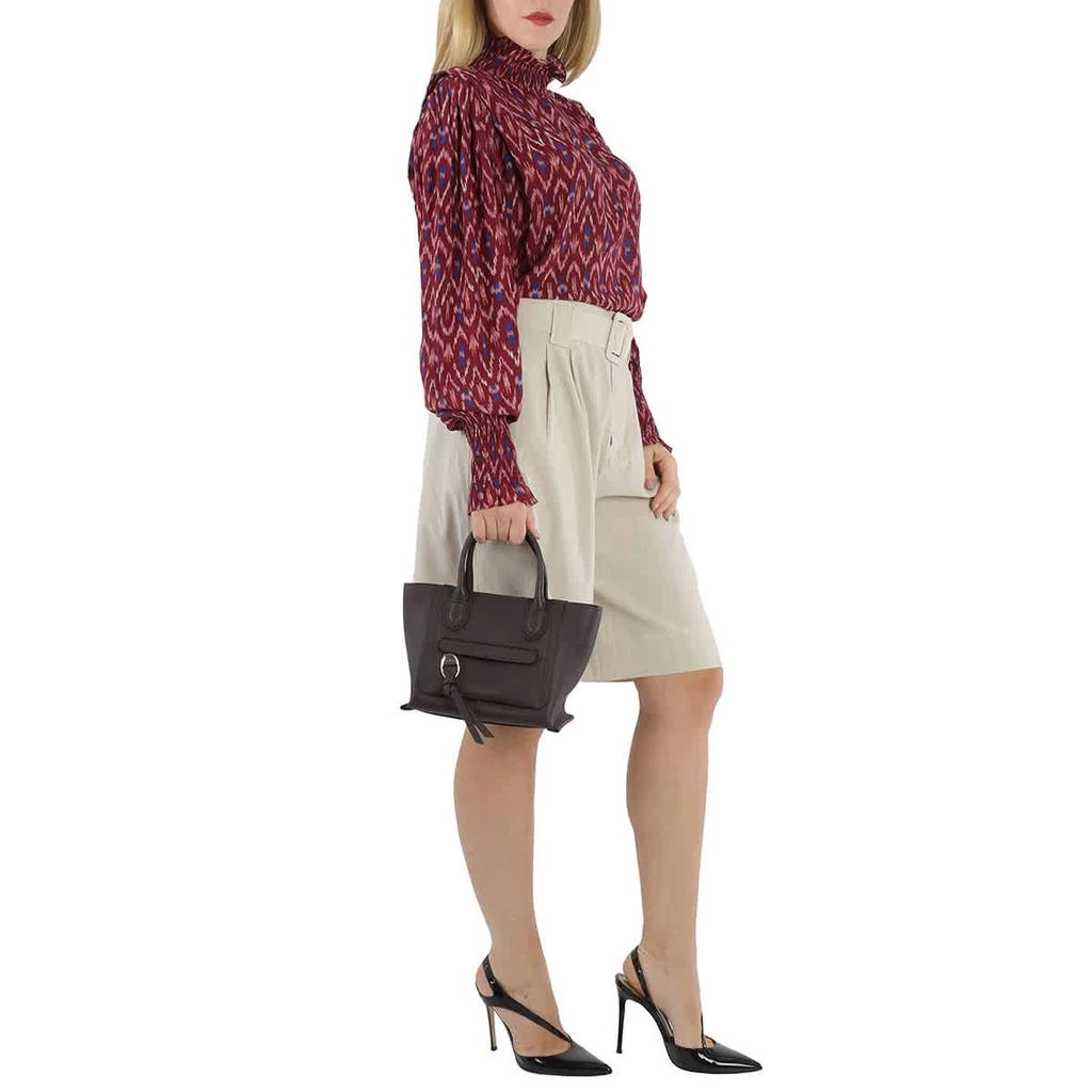 商品Longchamp|Ladies Mailbox Aubergine Top Handle Bag,价格¥4439,第2张图片详细描述