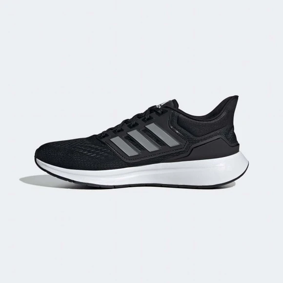 商品【夏休延期至7月底发货】 Adidas|【韩国直邮|包邮包税】阿迪达斯EQ21 RUN 男生  训练运动鞋 跑步鞋  H00512 CBLACK/IRONMT/CARBON,价格¥332,第1张图片