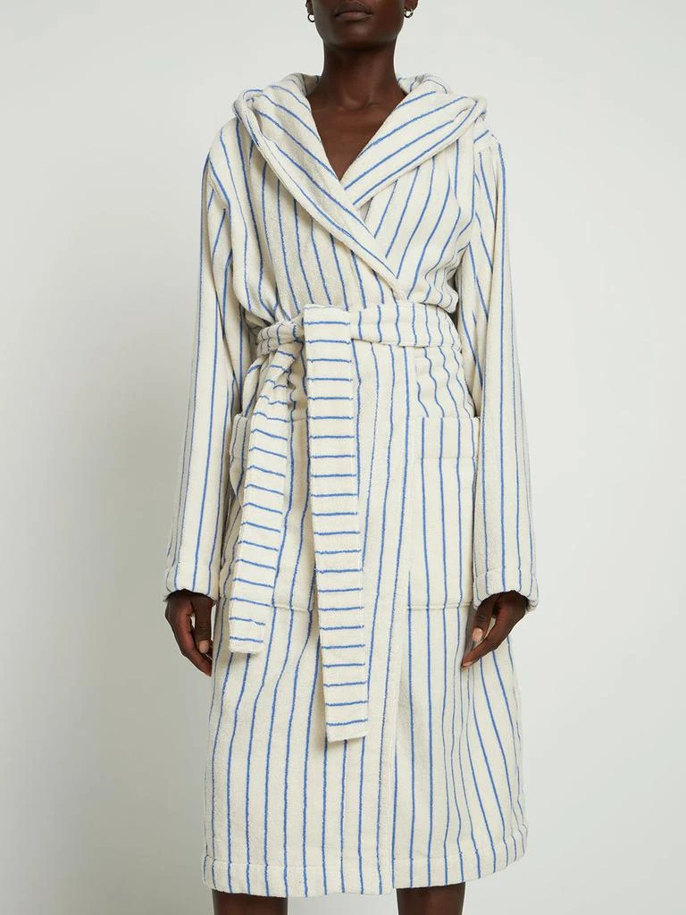 商品Tekla|Coastal Blue Bathrobe,价格¥1702,第3张图片详细描述