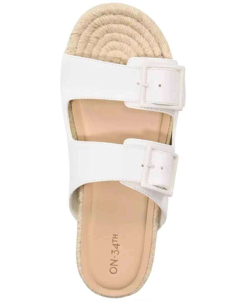商品On 34th|Women's Milaa Buckled Footbed Sandals, Created for Macy's,价格¥257,第5张图片详细描述