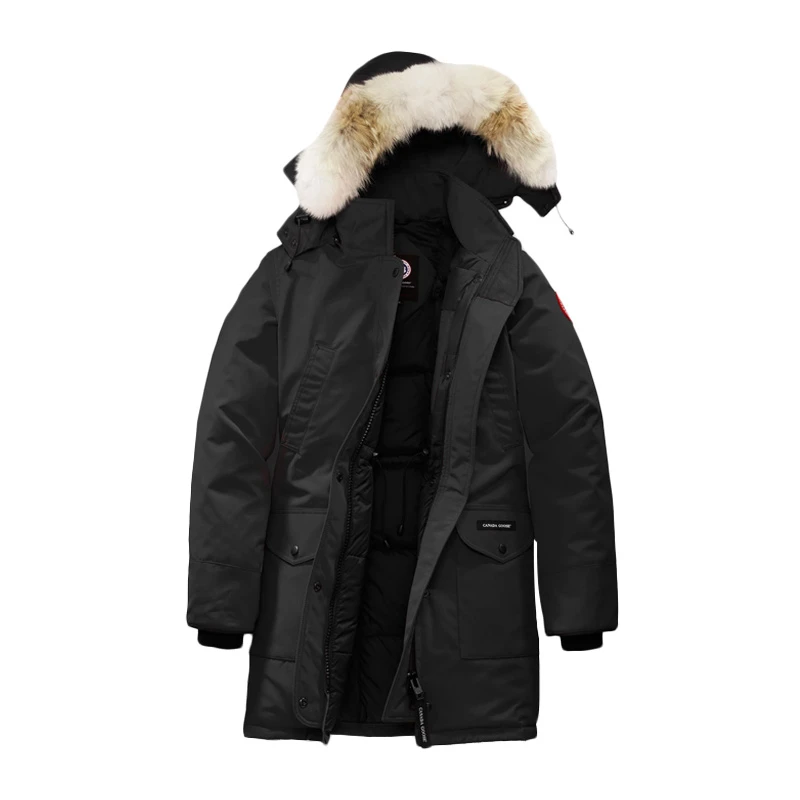 商品[国内直发] Canada Goose|Canada Goose 加拿大鹅 女士黑色鸭绒大衣 6660L-BLACK,价格¥8347,第1张图片