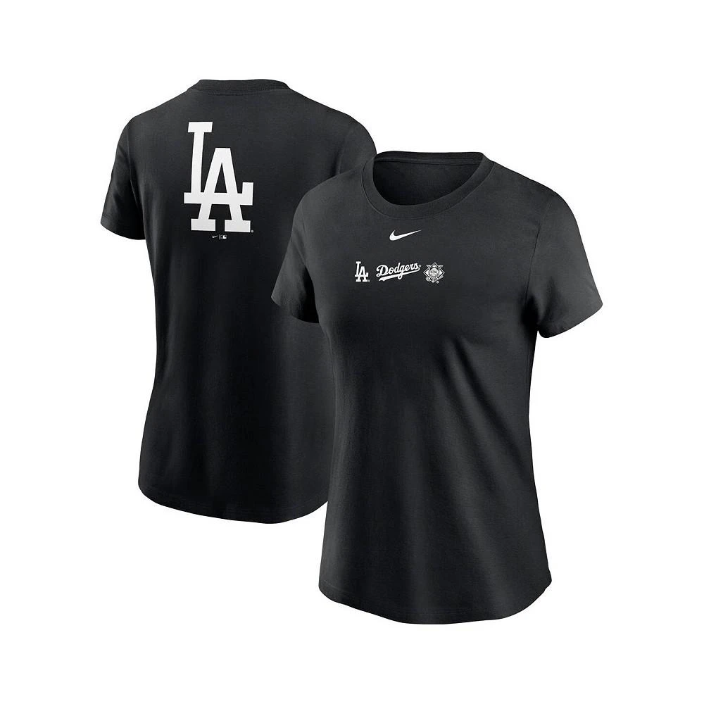 商品NIKE|Women's Black Los Angeles Dodgers Over Shoulder T-shirt,价格¥302,第1张图片