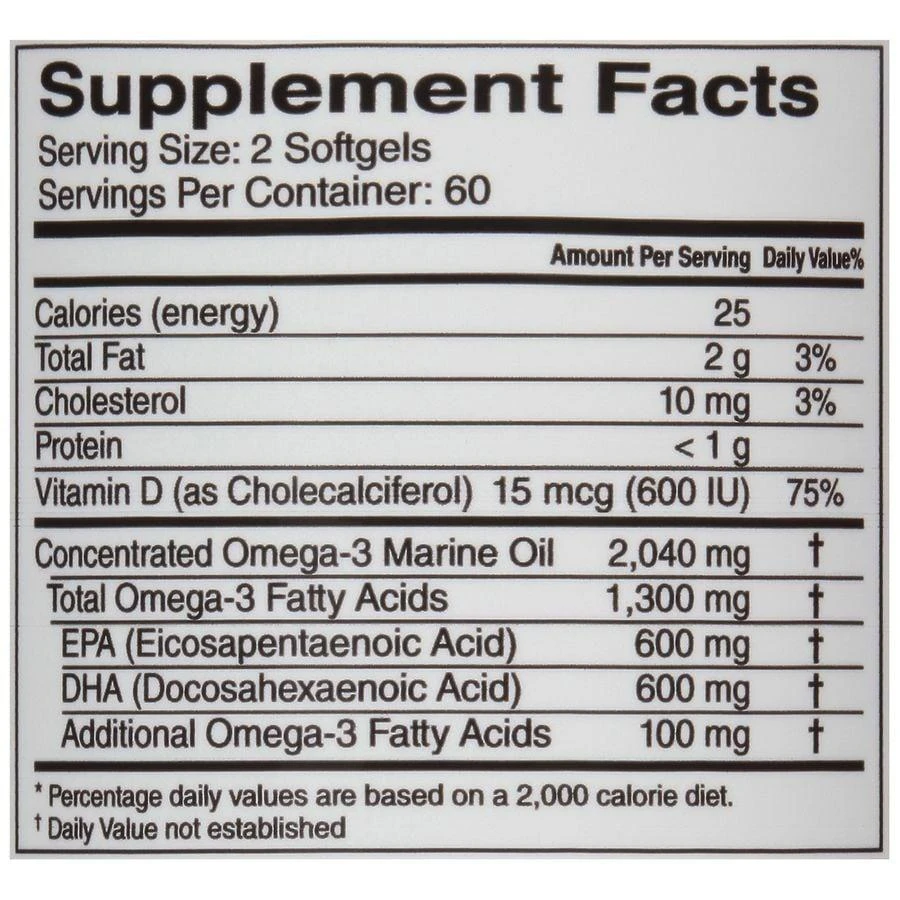 商品Cardiotabs|Omega-3 Extra Strength Citrus Berry,价格¥300,第3张图片详细描述