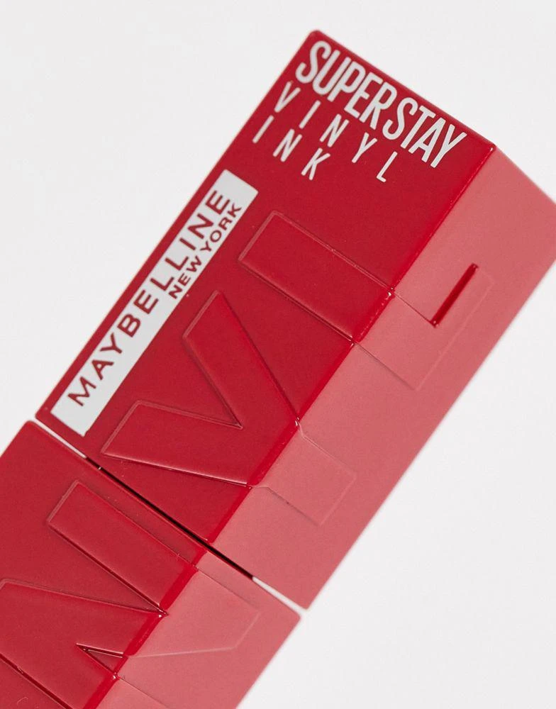 商品Maybelline|Maybelline SuperStay Vinyl Ink Long Lasting Liquid Lipstick - Wicked,价格¥125,第2张图片详细描述