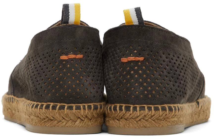 商品CASTAÑER|Grey Suede Pierced Joel T/005 Espadrilles,价格¥627,第4张图片详细描述