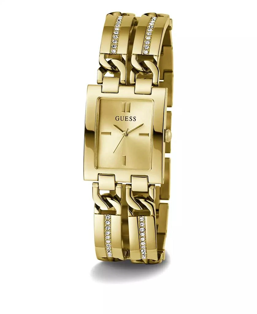 商品GUESS|Women's Analog Gold-Tone 100% Steel Watch 39mm,价格¥823,第5张图片详细描述