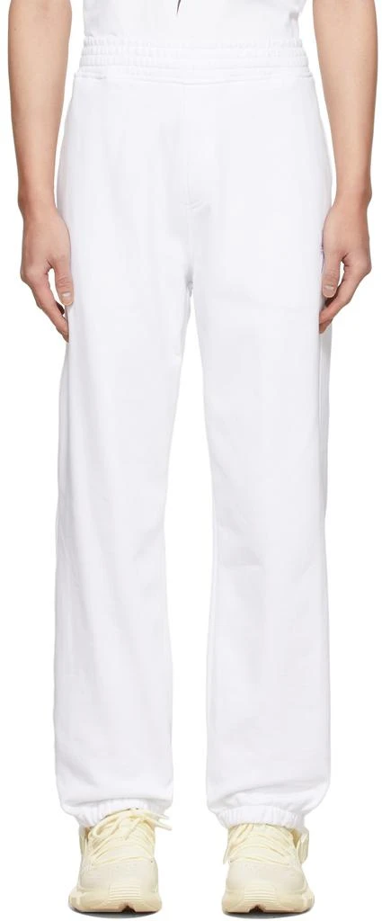 商品Neil Barrett|White Thunderbolt Lounge Pants,价格¥1497,第1张图片