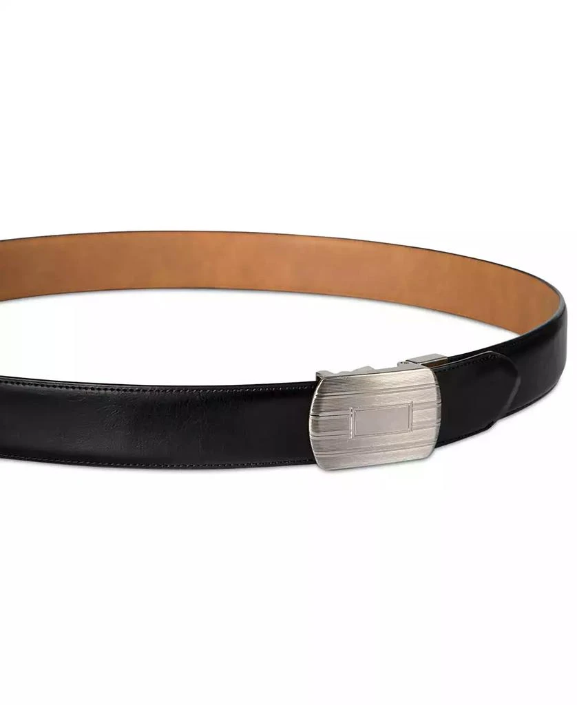 商品Club Room|Men's Plaque Buckle Belt, Created for Macy's,价格¥214,第5张图片详细描述