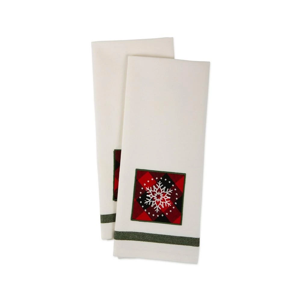商品Design Imports|Snowflake Embellished Dishtowel Set,价格¥276,第2张图片详细描述