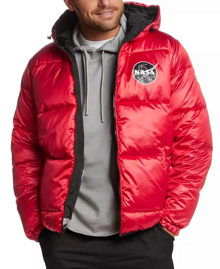 商品Space One|Men's NASA-Inspired Reversible Two-in-One Puffer Jacket with Astronaut Interior,价格¥2287,第1张图片