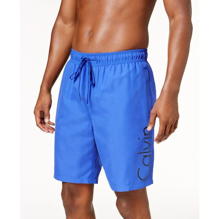 商品Calvin Klein|Men's Drawstring 7" Swim Trunks,价格¥371,第2张图片详细描述