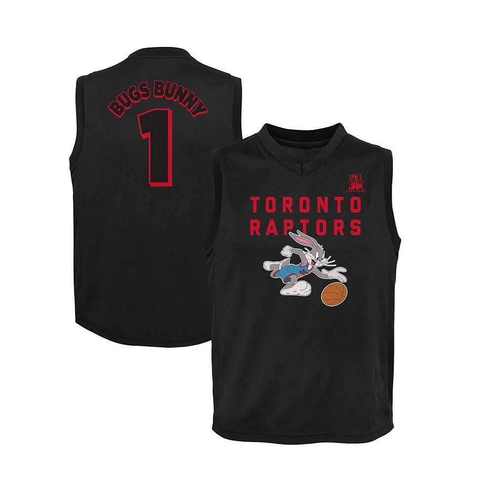 商品Outerstuff|Big Boys Black Toronto Raptors Space Jam 2 Slam Dunk Mesh Tank Top,价格¥261,第1张图片