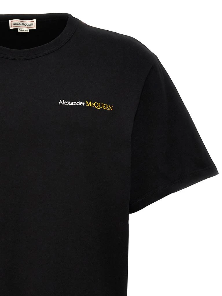 商品Alexander McQueen|Logo Embroidery T-shirt,价格¥3175,第3张图片详细描述