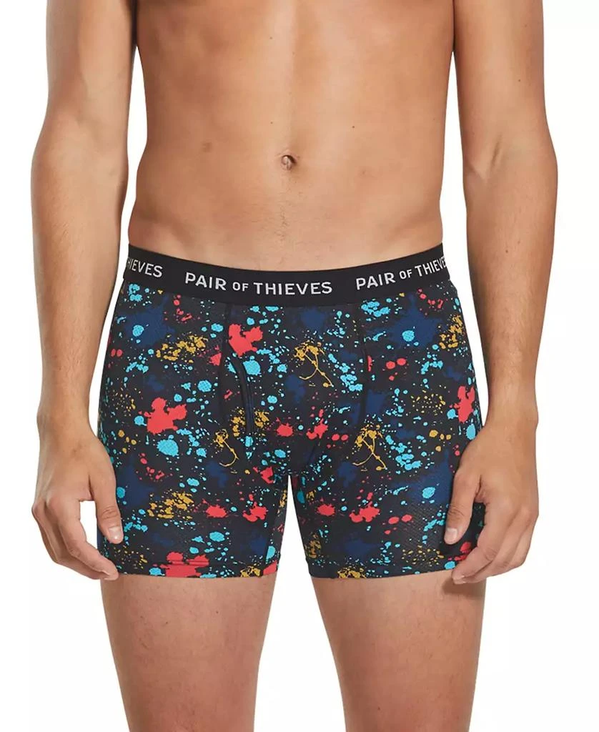 商品Pair Of Thieves|Men's SuperFit Breathable Mesh Boxer Brief 2 Pack,价格¥75,第5张图片详细描述