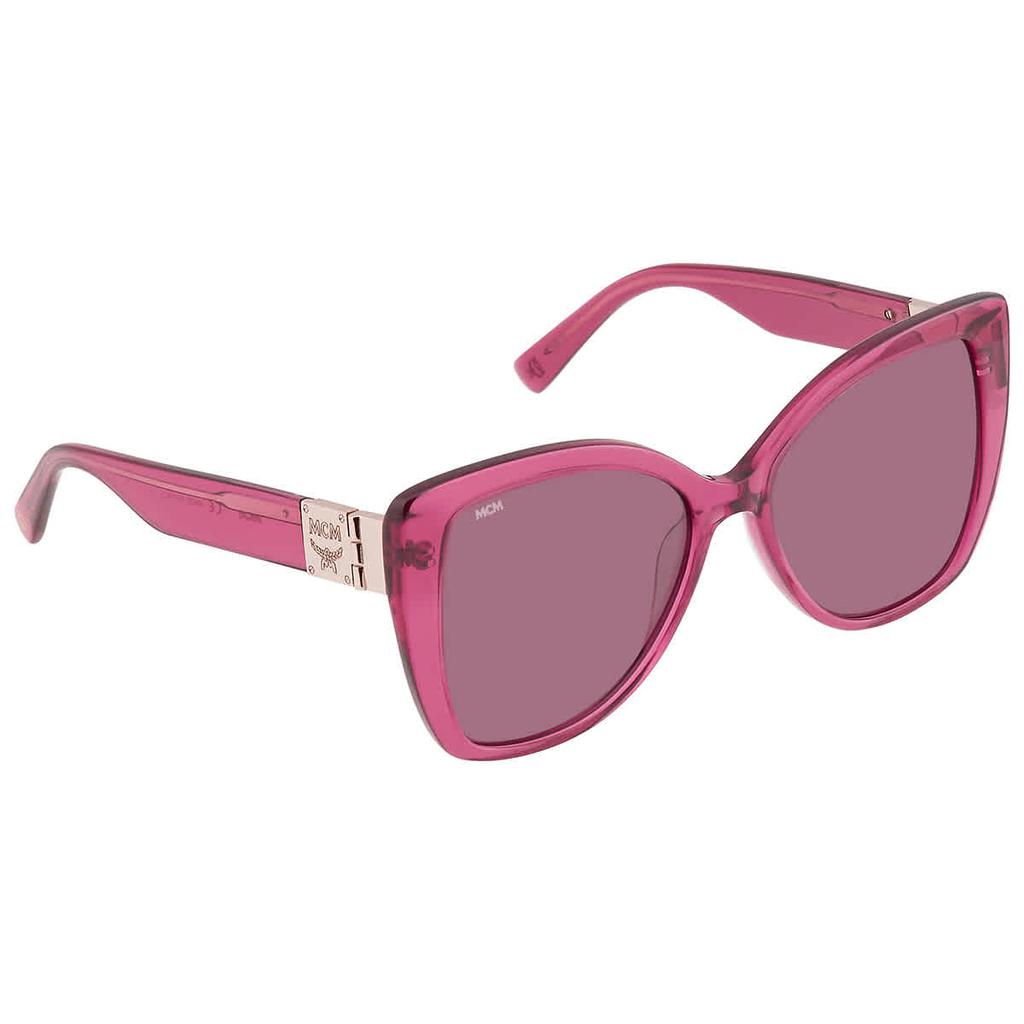 Pink Butterfly Ladies Sunglasses MCM724S 620 56商品第1张图片规格展示