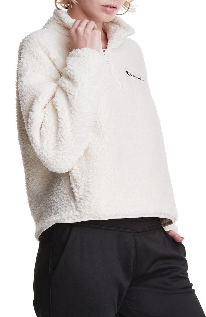 商品CHAMPION|Faux Shearling Quarter Zip Pullover,价格¥257,第4张图片详细描述