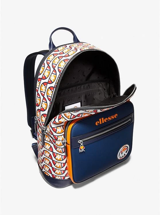 商品Michael Kors|MK X ellesse Hudson Printed Canvas Backpack,价格¥1565,第2张图片详细描述