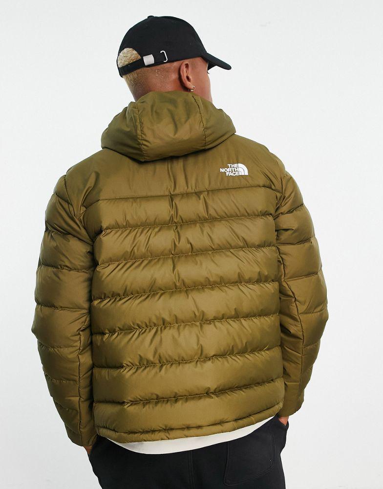 商品The North Face|The North Face Aconcagua 2 hooded down puffer jacket in khaki,价格¥1740,第4张图片详细描述