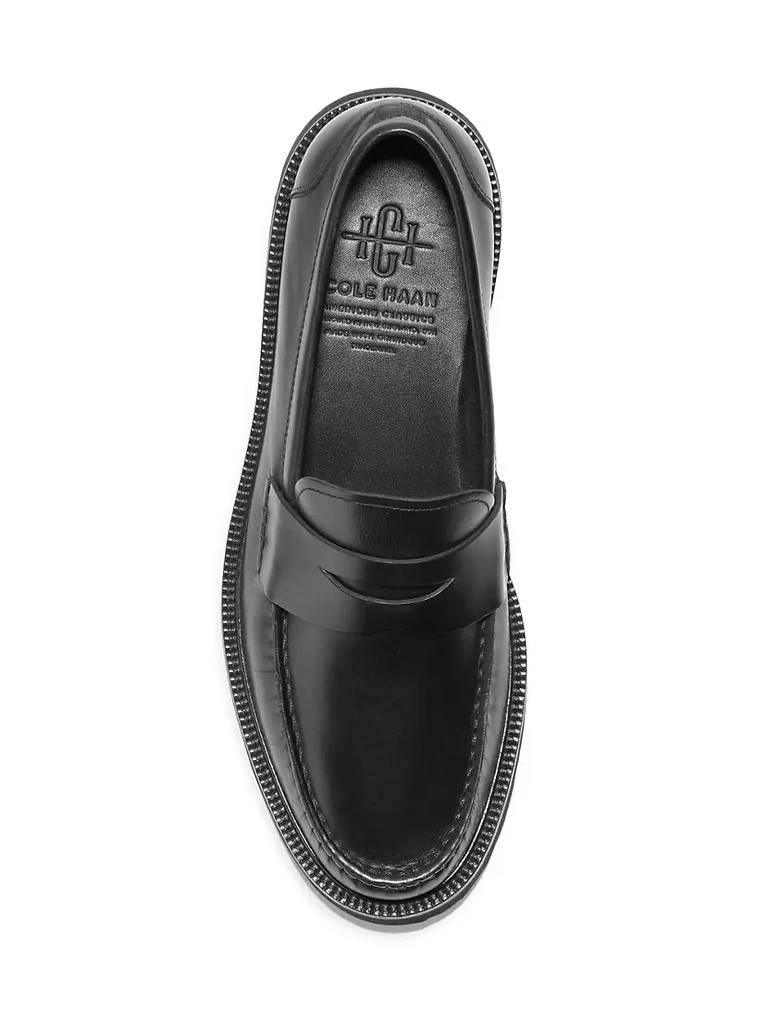 商品Cole Haan|American Classic Leather Penny Loafers,价格¥1186,第5张图片详细描述