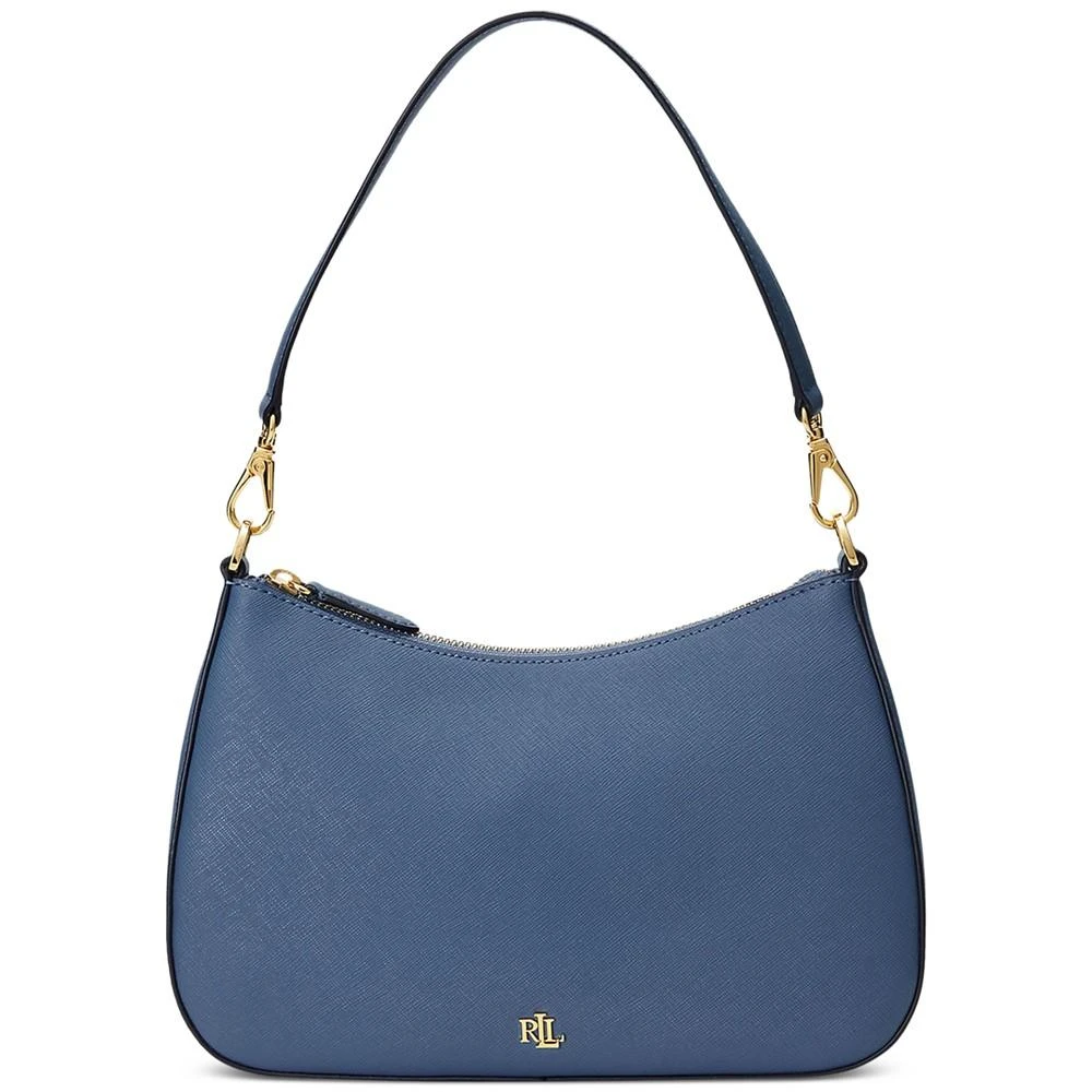 商品Ralph Lauren|Women's Crosshatch Leather Medium Danni Shoulder Bag,价格¥1025,第1张图片