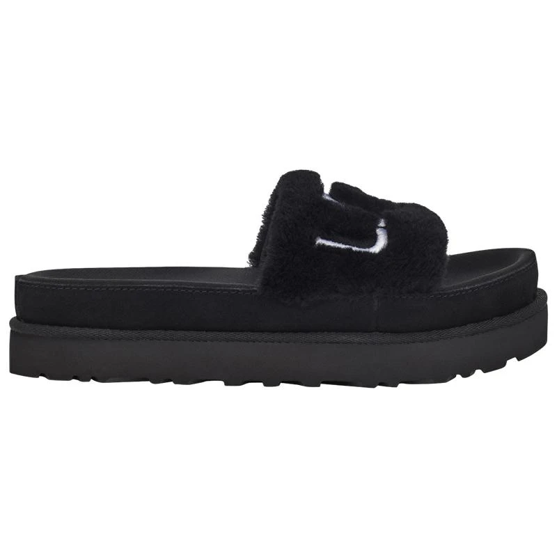 商品UGG|UGG Laton Fur Slide - Women's,价格¥446,第1张图片