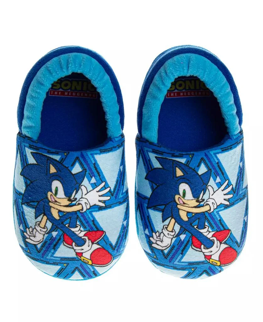商品Sonic The Hedgehog|Toddler and Little Boys Dual Sizes Slippers,价格¥191,第1张图片