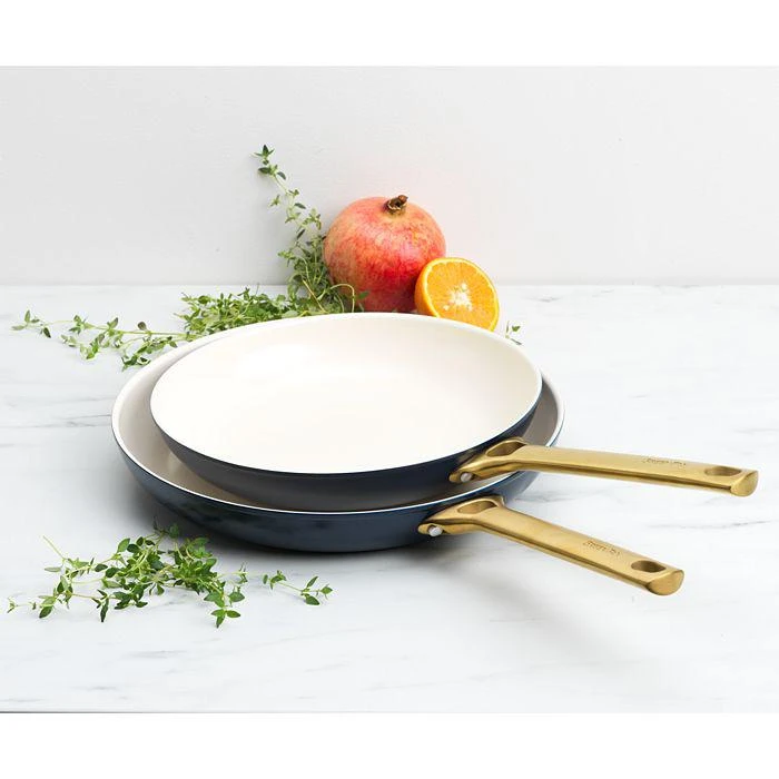 商品Greenpan|Reserve Ceramic Nonstick 10" & 12" Frypan Set,价格¥897,第1张图片