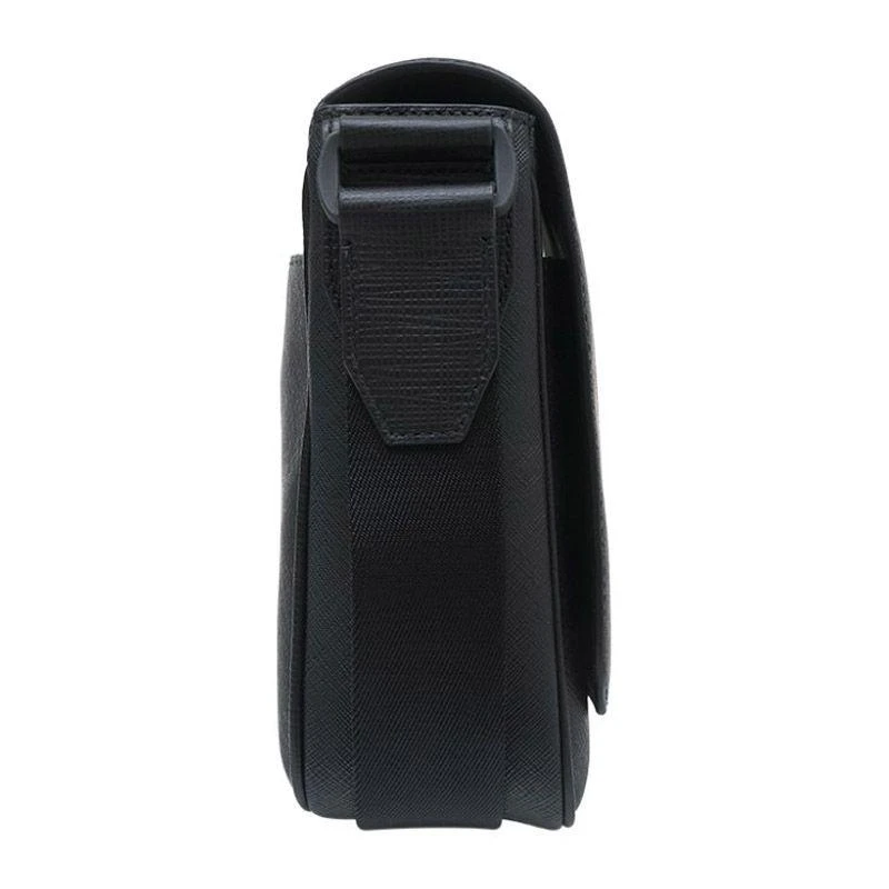 商品Bally|Bally 巴利 男士黑色帆布邮差包 6228771,价格¥5881,第3张图片详细描述