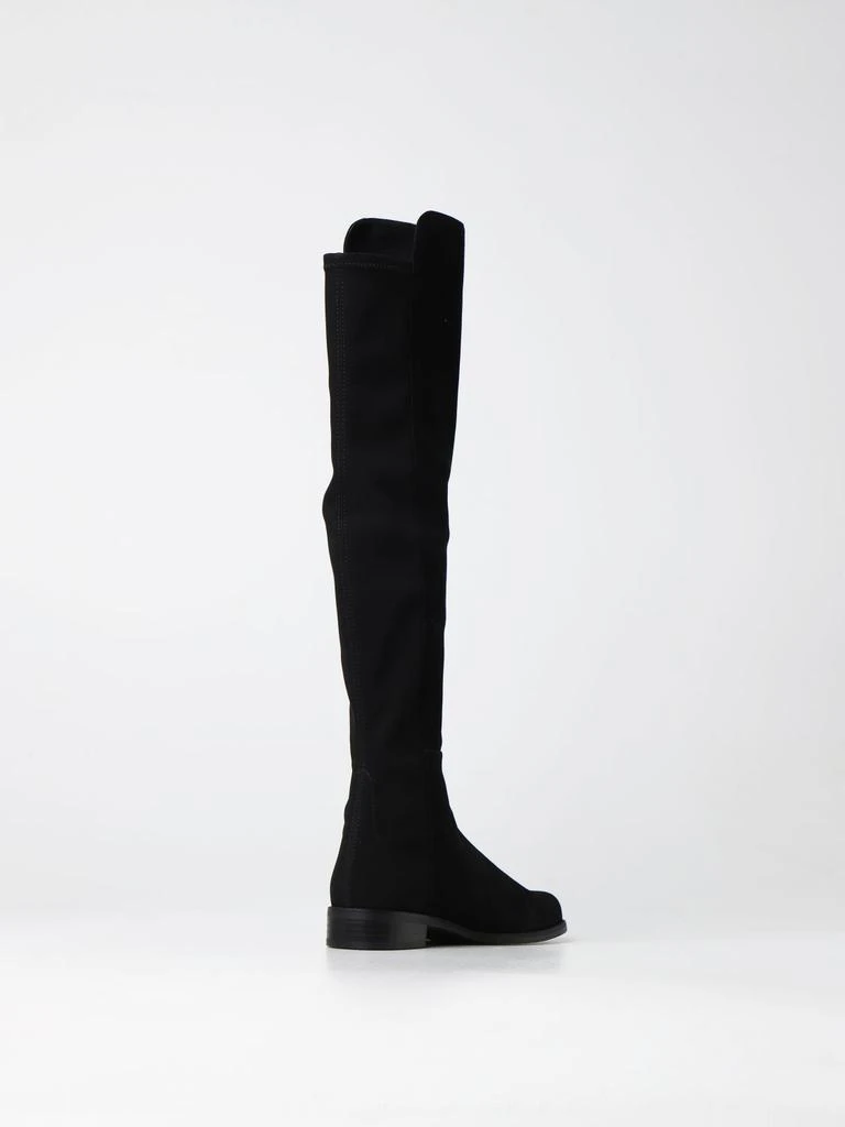 商品Stuart Weitzman|5050 Stuart Weitzman boot in suede and fabric,价格¥6298,第3张图片详细描述