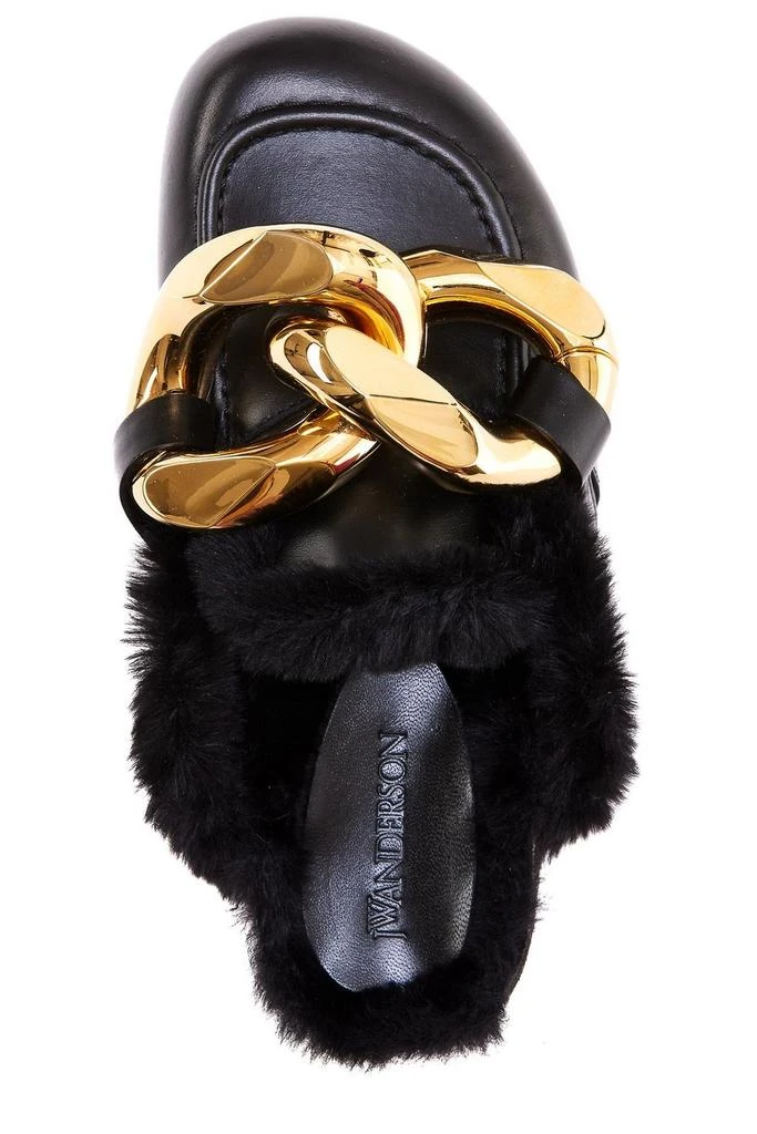 商品JW Anderson|JW Anderson Chain Detailed Slip-On Mules,价格¥2365,第4张图片详细描述