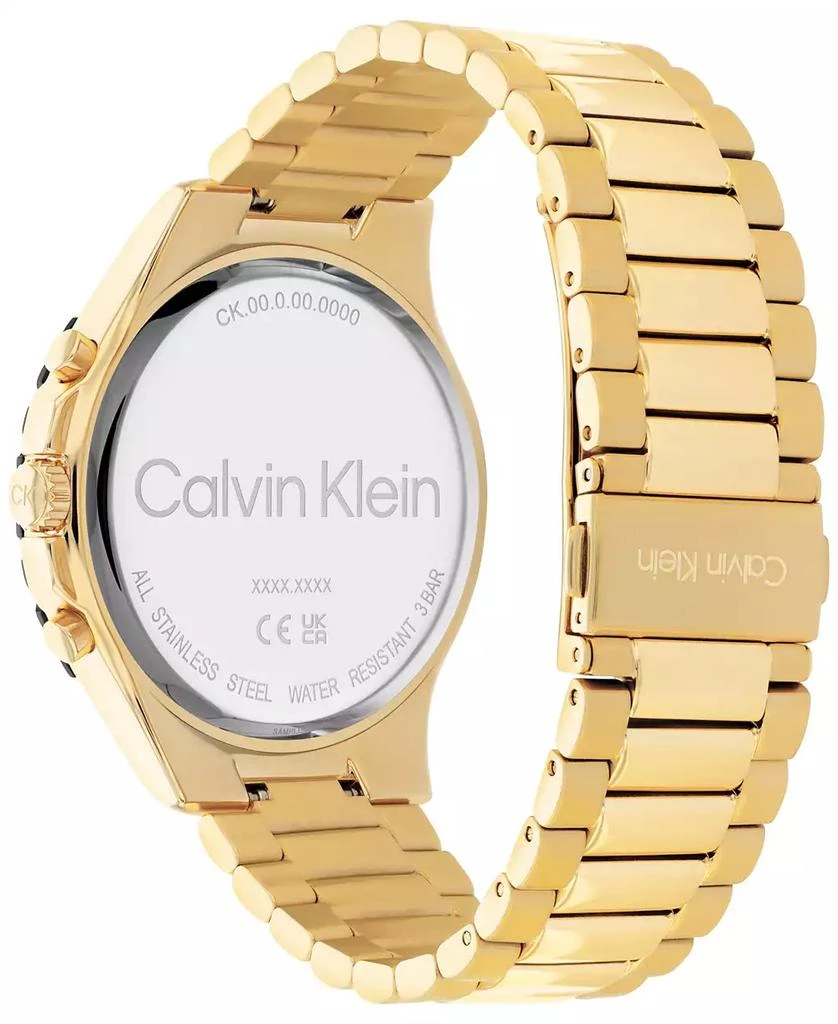 商品Calvin Klein|Gold-Tone Bracelet Watch 44mm,价格¥1010,第3张图片详细描述