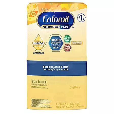 商品Enfamil|Enfamil NeuroProCare Infant Formula, 20.7 oz., 2 pk.,价格¥464,第1张图片