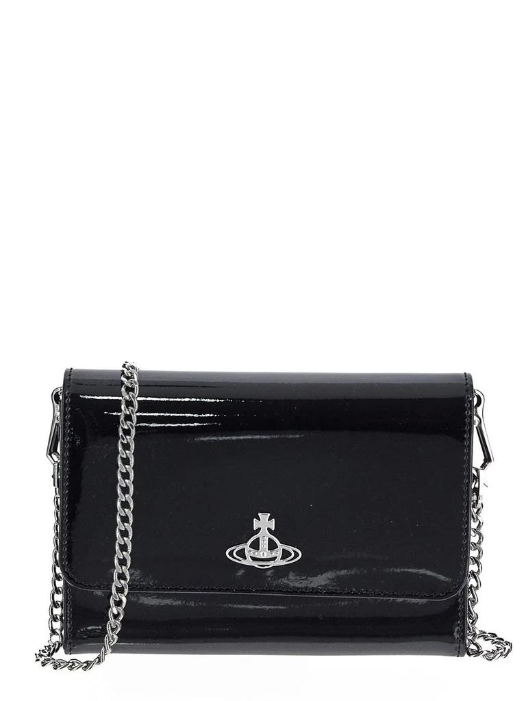 商品Vivienne Westwood|Shiny Patent Crossbody Bag,价格¥2456,第1张图片