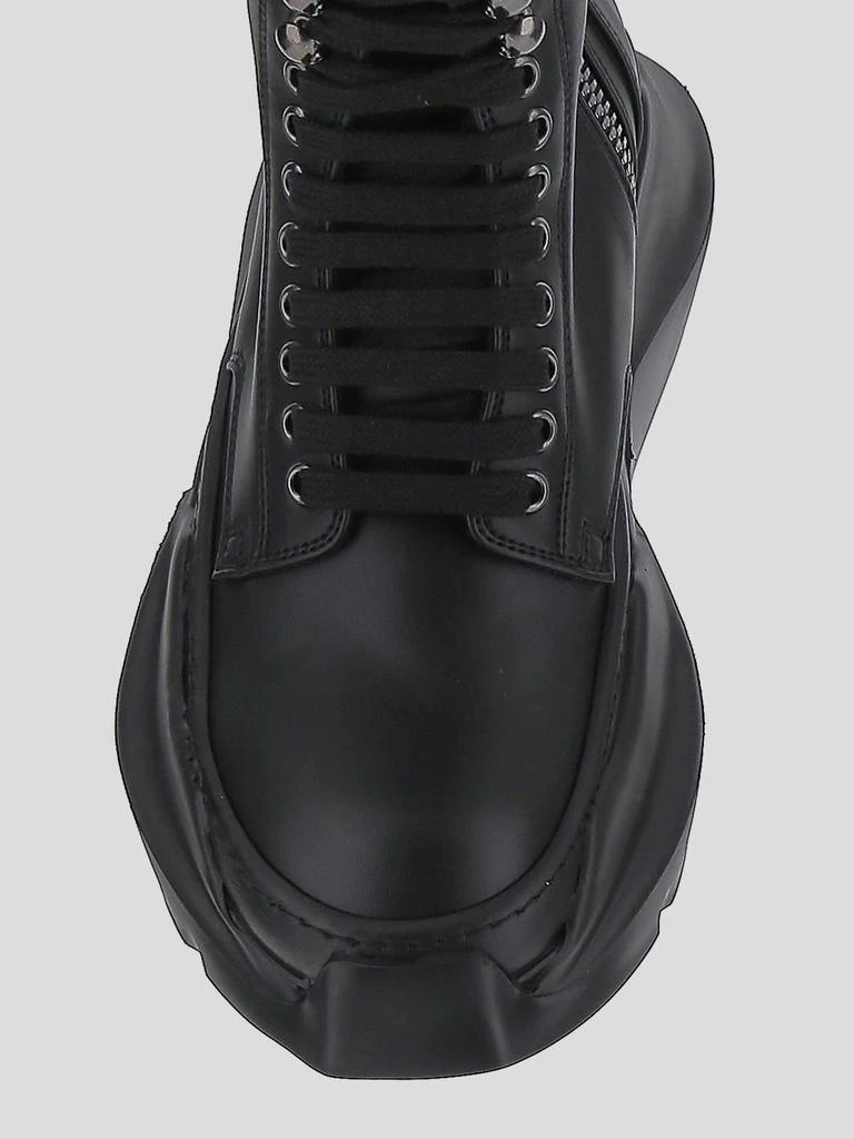 商品Rick Owens|Rick Owens DRKSHDW Lace-Up Round Toe Ankle Boots,价格¥3195,第4张图片详细描述