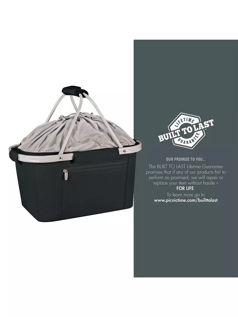 商品Picnic Time|Metro Basket Collapsible Cooler Tote,价格¥409,第3张图片详细描述