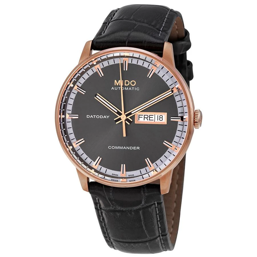 Mido Commander II Automatic Anthracite Dial Men's Watch M016.430.36.061.80 1