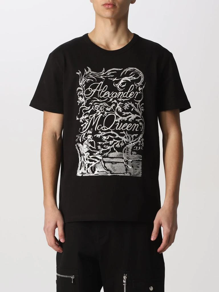 商品Alexander McQueen|Alexander McQueen t-shirt with logo,价格¥1923,第1张图片