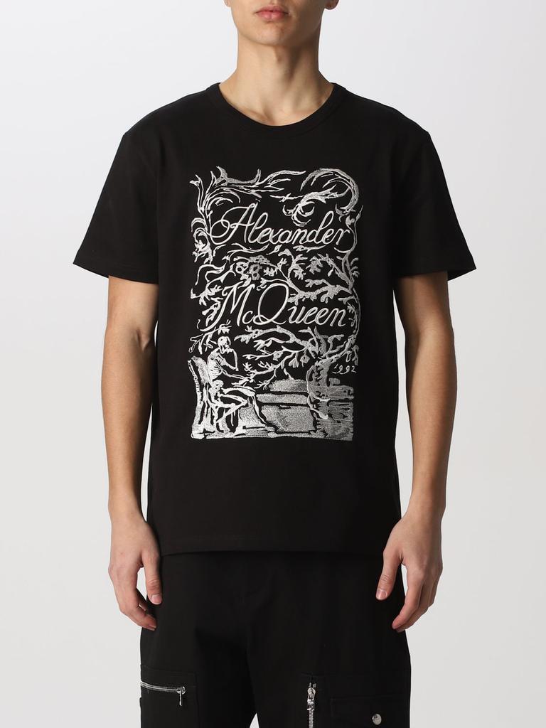 商品Alexander McQueen|Alexander McQueen t-shirt with logo,价格¥1850,第1张图片