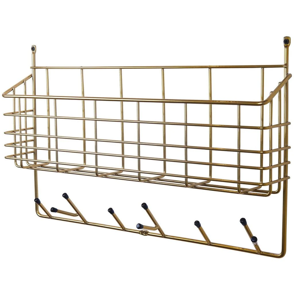 商品The Hut|Maze Interior Mitten Shelf - Matte Brass,价格¥404,第1张图片