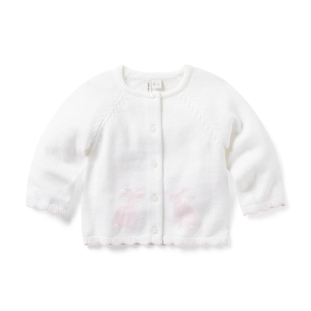 商品Janie and Jack|Bunny Intarsia Cardigan Sweater (Infant),价格¥313,第1张图片