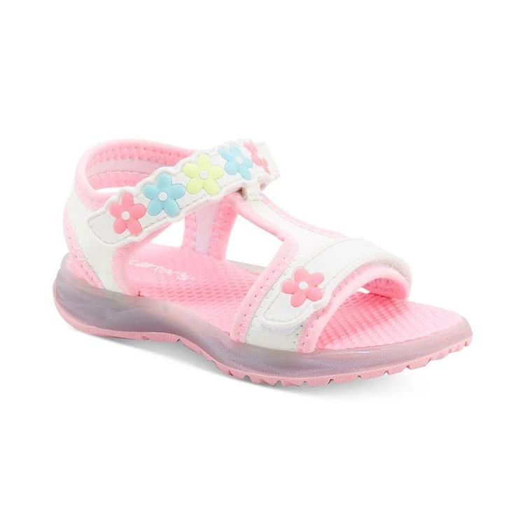 商品Carter's|女幼童/小童 Chelsea Floral Sandals, Toddler Girls (4.5-10.5) & Little Girls (11-3),价格¥254,第5张图片详细描述