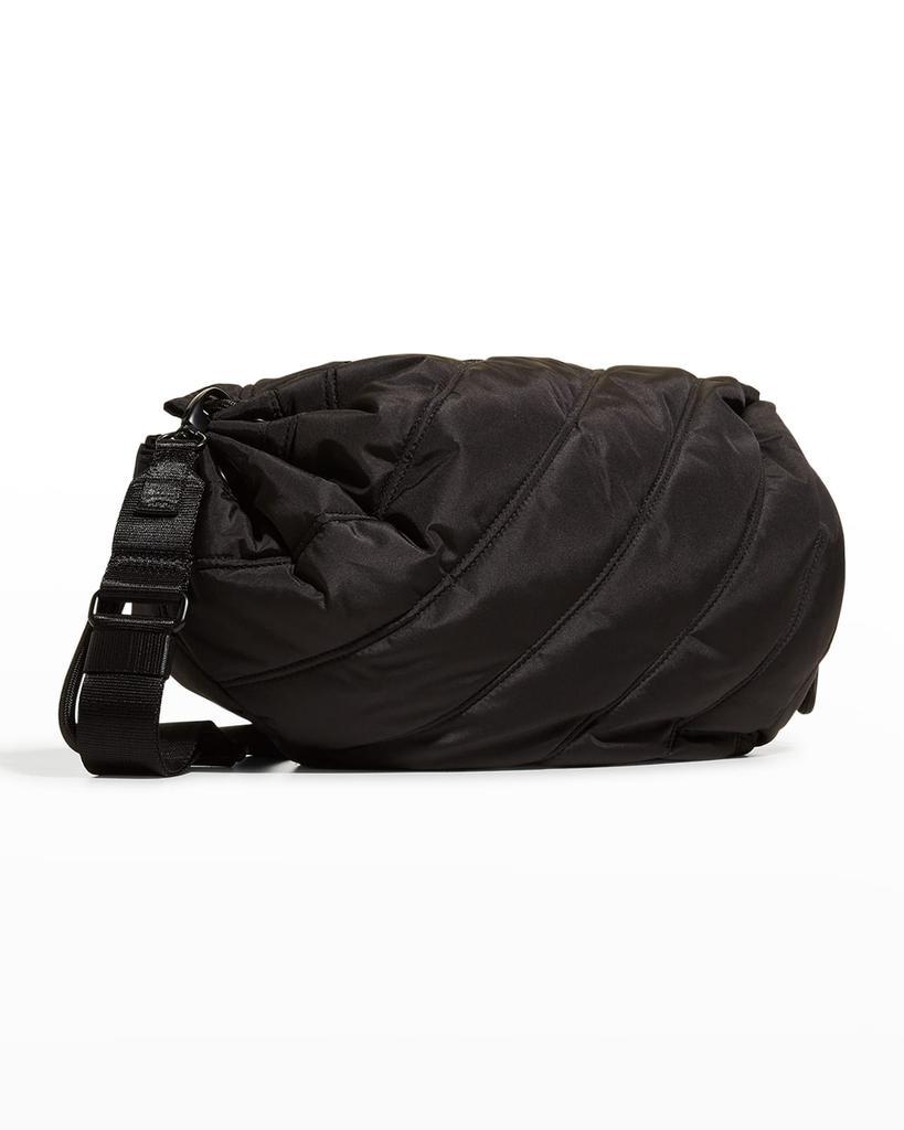 商品Ganni|Quilted Recycled Drawstring Shoulder Bag,价格¥1304,第6张图片详细描述