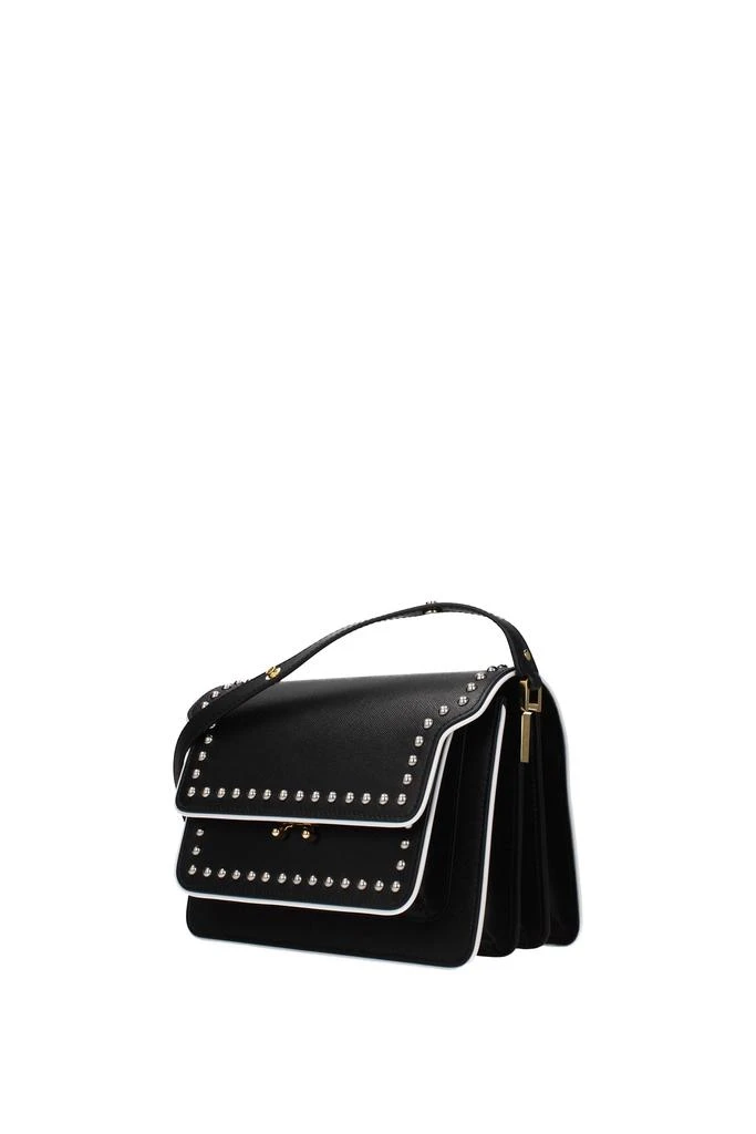 商品Marni|Crossbody Bag trunk Leather Black,价格¥12814,第2张图片详细描述