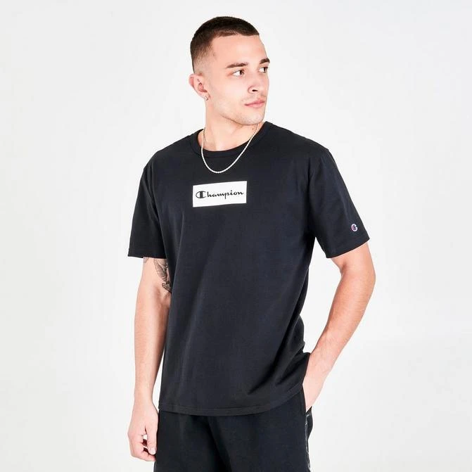 商品CHAMPION|Men's Champion Box Logo Short-Sleeve T-Shirt,价格¥75,第1张图片