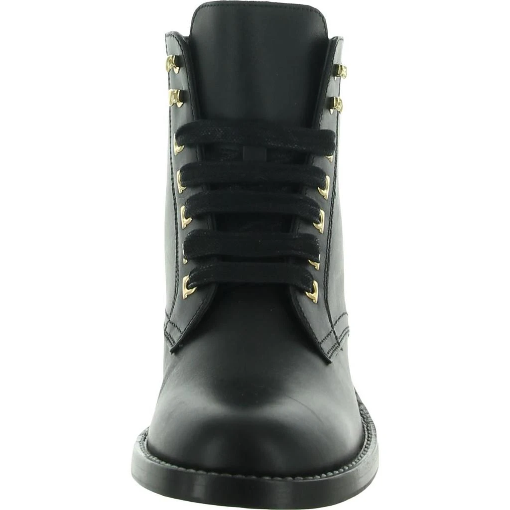 商品Salvatore Ferragamo|Salvatore Ferragamo Womens Leather Comfort Insole Combat & Lace-up Boots,价格¥1586,第3张图片详细描述