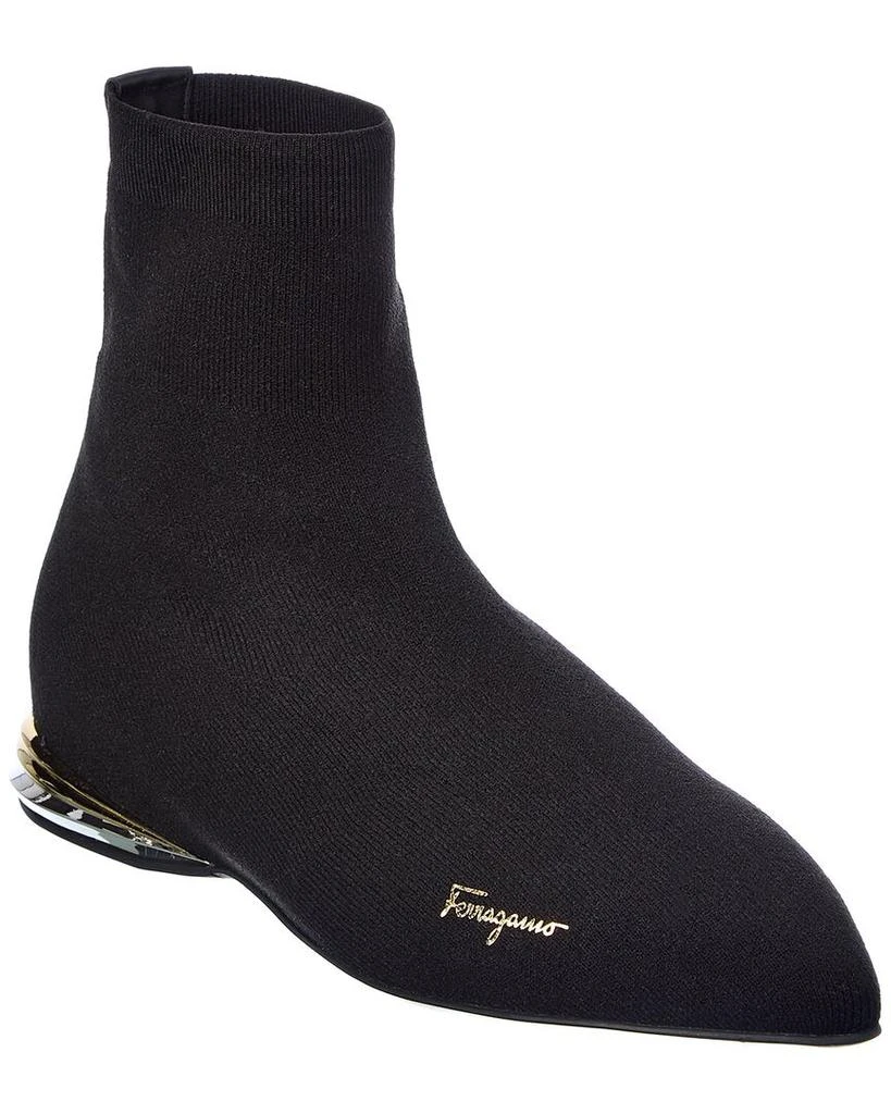 商品Salvatore Ferragamo|Salvatore Ferragamo Missy Knit Sock Bootie,价格¥3940,第1张图片