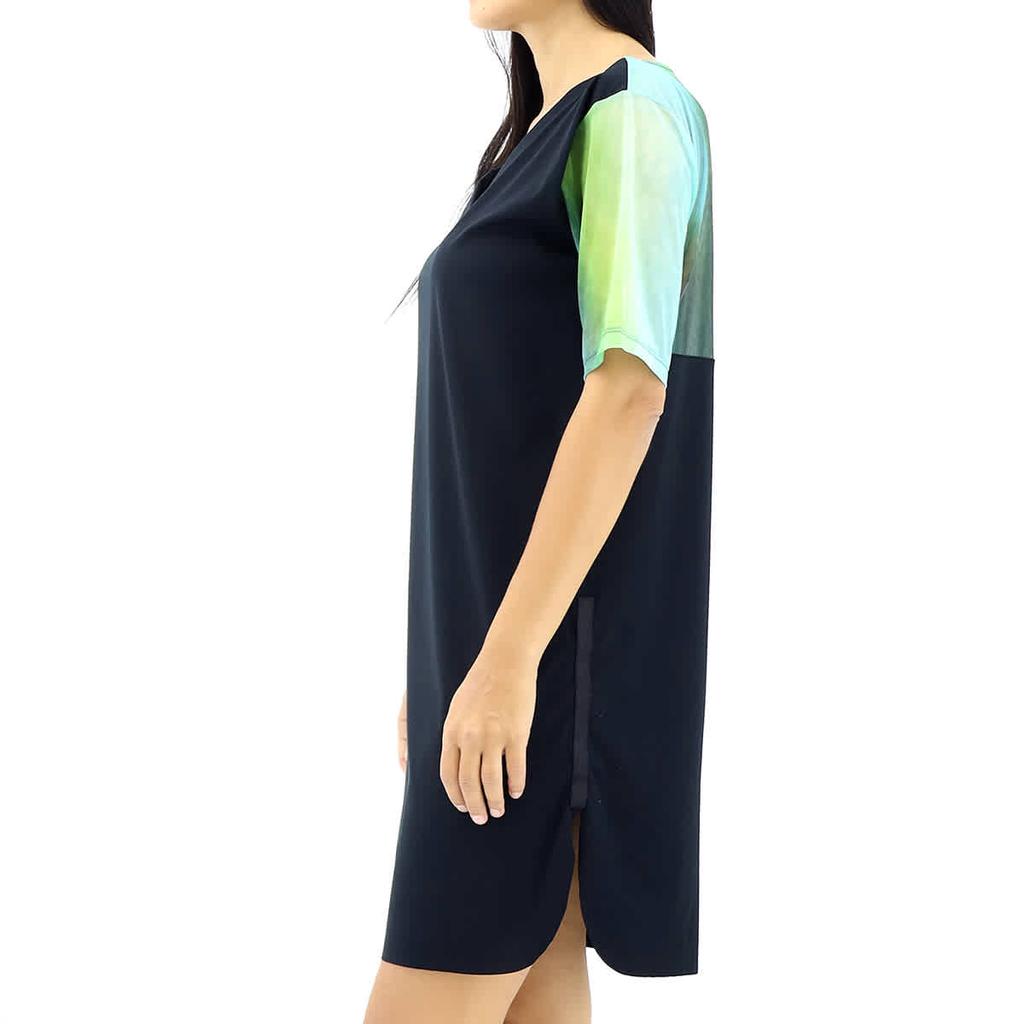 Wolford Ladies Ocean/Black Jellyfish V-neck Dress, Size X-Small商品第2张图片规格展示