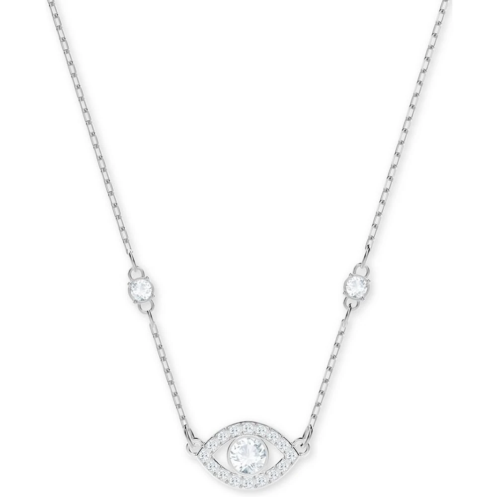 商品Swarovski|Silver-Tone Crystal Eye Pendant 项链,价格¥585,第1张图片