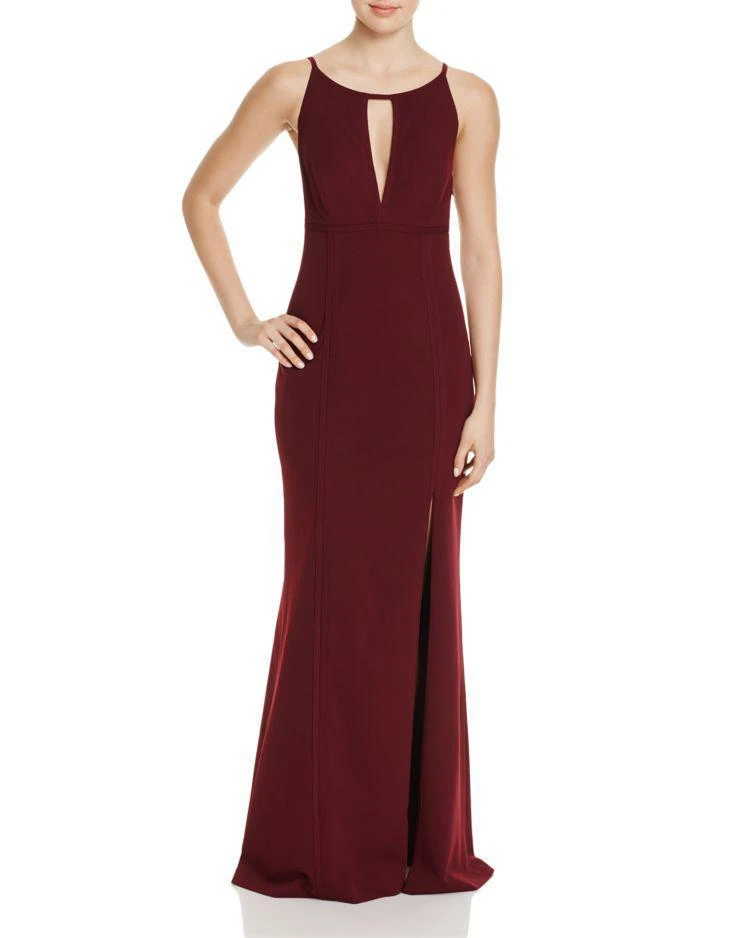 商品Aidan Mattox|Keyhole Gown - 100% Exclusive,价格¥2167,第1张图片